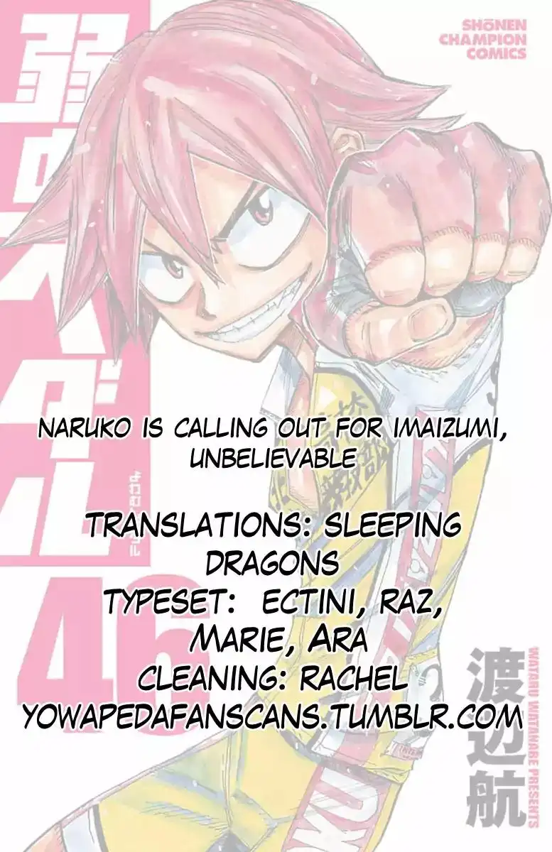 Yowamushi Pedal Chapter 397 22